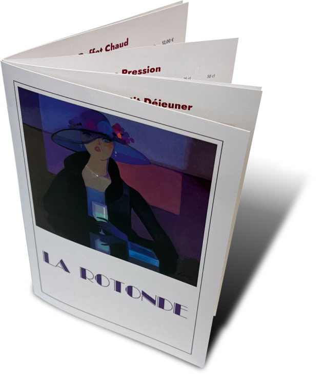 Carte menu restaurant